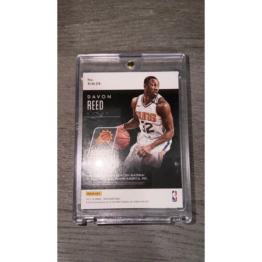 2018 Noir Davon Reed Card